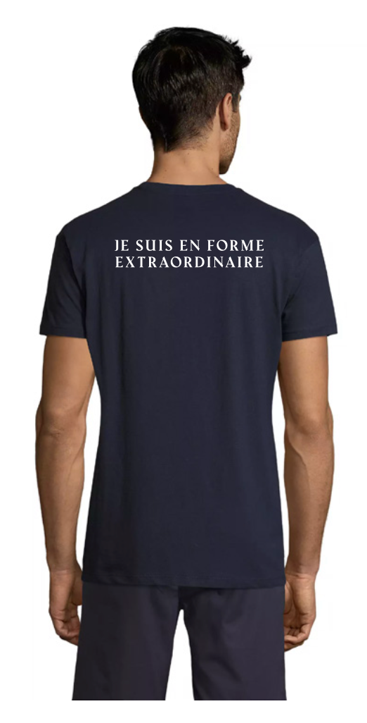 T-SHIRT Bleu marine EN FORME EXTRAORDINAIRE