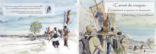 Livre "Carnet de croquis, en marchant, en priant, en dessinant"