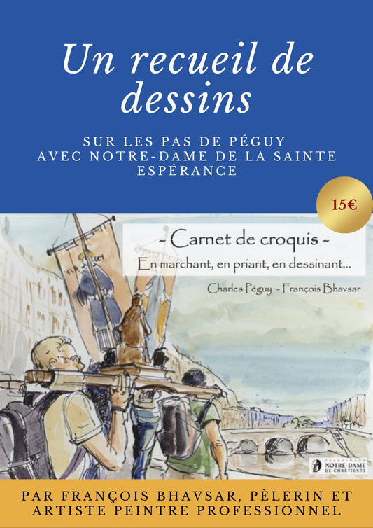 Livre "Carnet de croquis, en marchant, en priant, en dessinant"