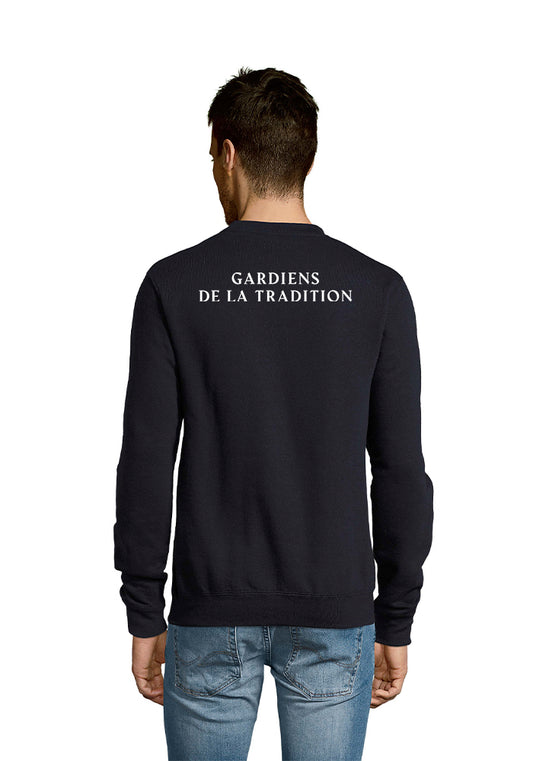 SWEAT Bleu marine GARDIEN DE LA TRADITION