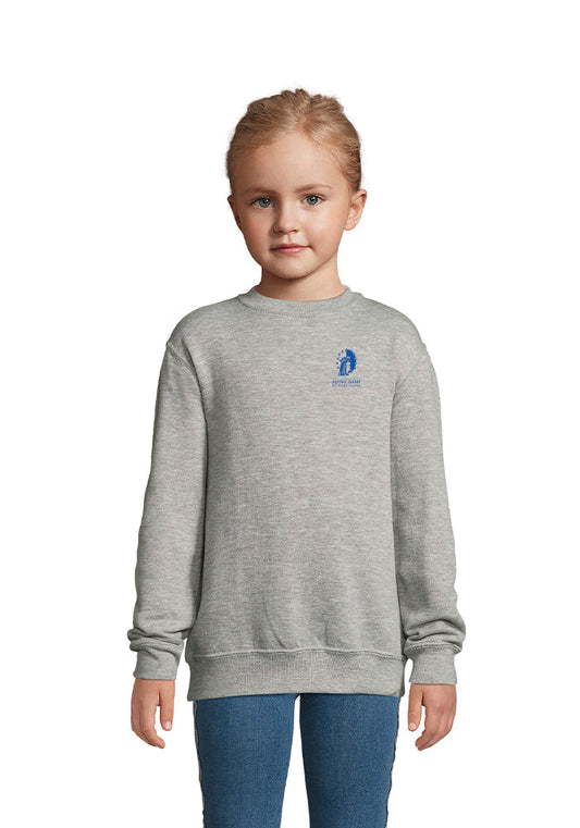 SWEAT ENFANT Gris chiné GARDIEN DE LA TRADITION