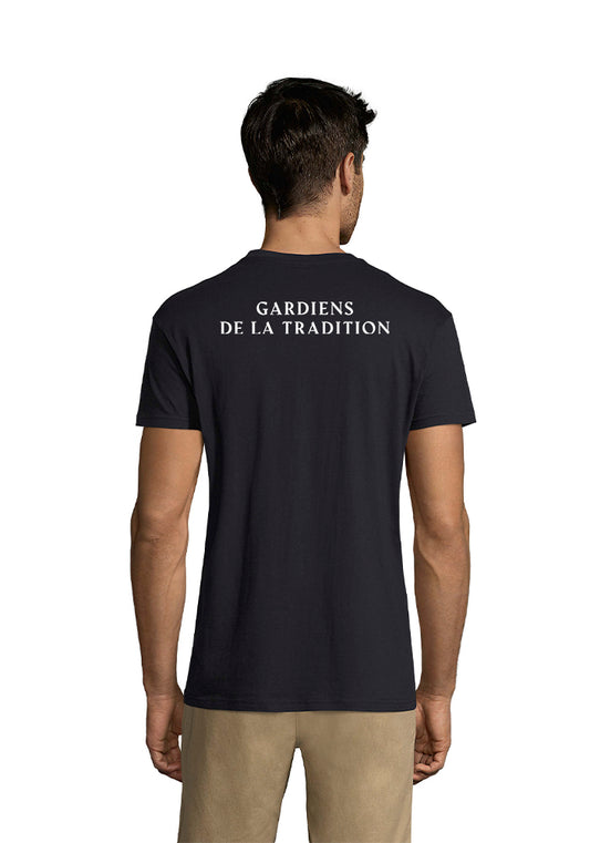 T-SHIRT Bleu marine GARDIEN DE LA TRADITION