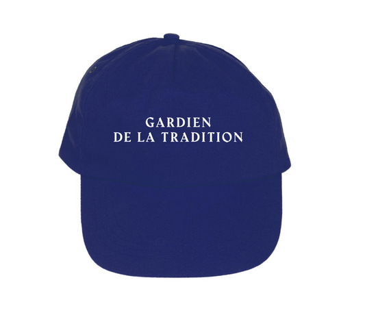 Casquette - GARDIEN DE LA TRADITION Royal blue