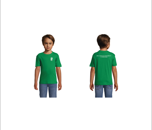 T-SHIRT ENFANT Vert OUI AU RÉCHAUFFEMENT LITURGIQUE