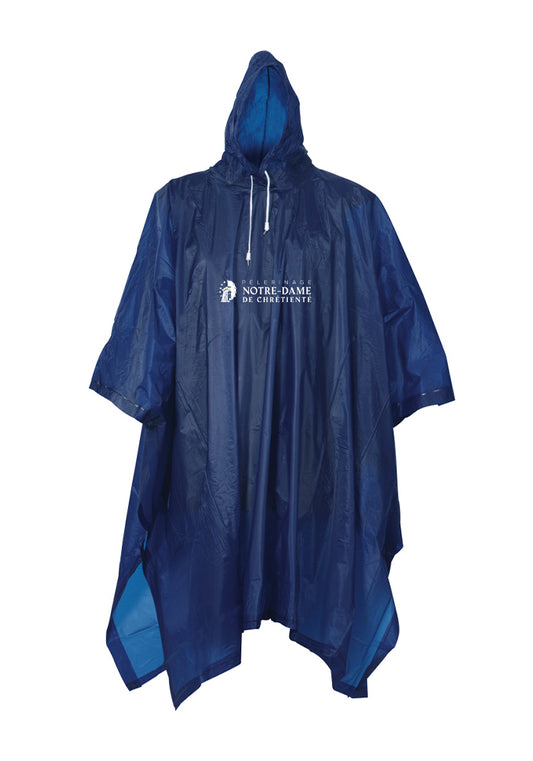 Poncho de pluie Bleu Notre Dame de Chrétienté